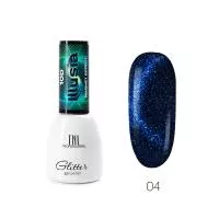 Гель-лак Illusia 10D, кошачий глаз №04 - синий ультрамариновый, TNL Professional, 7 мл Гель-лак Illusia 10D, кошачий глаз №04 - синий ультрамариновый, TNL Professional, 7 мл