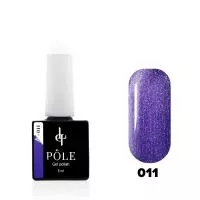 Цветной гель-лак POLE №011 - виноградная пыльца (8 мл.)