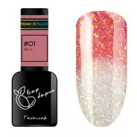 Барбарис, Гель-лак "Термо вспышка" #01 Нега, 10 мл Барбарис, Гель-лак "Термо вспышка" #01 Нега, 10 мл