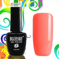 BlueSky, Гель-лак Charm матовая крышечка #021, 8 мл (оранжевато-коралловый)