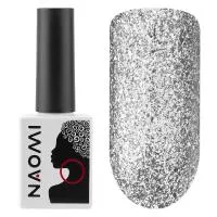 Naomi Гель-лак с эффектами, 10мл 001 (Жидкая слюда)