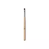 Кисть для геля TNL квадратная №8 золотая