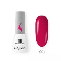Гель-лак TNL 8 Чувств Mini №091 - спелая клюква (3,5 мл.)