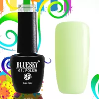 BlueSky, Гель-лак Charm матовая крышечка #028, 8 мл (желто-зеленый)