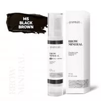 M5 Black Brown 10ml, Brow Mineral (пигмент для бровей) TM AS-Company