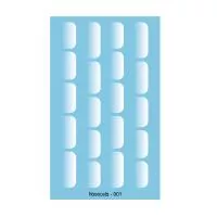 Born Pretty, Nail Stickers Ombre 48633, 1 шт