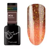 Барбарис, Гель-лак "Термо вспышка" #06 Карамель, 10 мл Барбарис, Гель-лак "Термо вспышка" #06 Карамель, 10 мл