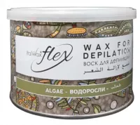 Воск ITALWAX Flex в банке 400мл Водоросли Воск ITALWAX Flex в банке 400мл Водоросли