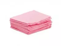 Салфетка одноразовая 40*40 SMS 20 розовый White line №200шт пачка