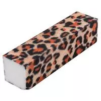 Блок четырехсторонний шлифовальный цветной (04 Леопард) Irisk