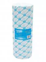 Салфетка одноразовая 30*40 спанлейс голубой White line (№100) рол