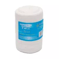 Салфетка одноразовая 8*40 спанлейс белый White line (№100) рол