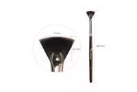 Кисть веерная для тамповки, енот, BrowXenna #5