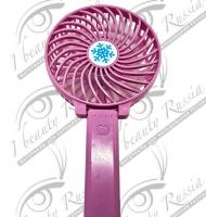 Ручной вентилятор, розовый